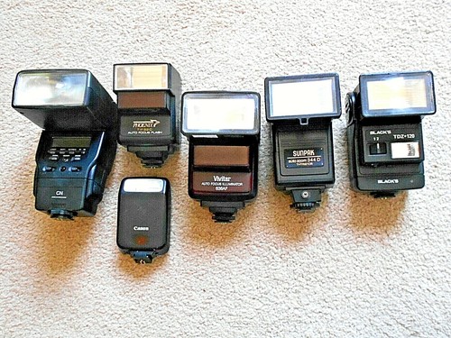 Canon mount auto flash units - 6-canon,