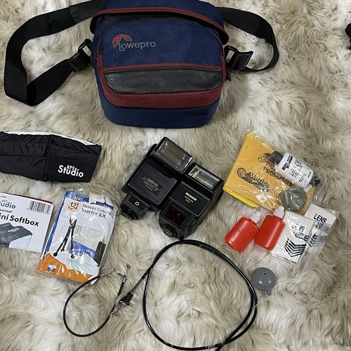Lot camera accessories - of,